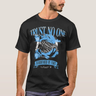 ブラック カロライナ 5 AJ5 トラスト ノー ワン Tシャツ