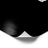 ブラック・カンパニー・ビジネス・イベント・ロゴ・ブランド ポスター (コーナー)