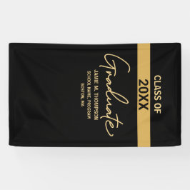 ブラック・クラスの卒業生 横断幕