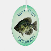 ブラック・クラッピー メタルオーナメント (正面右)