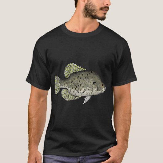 ブラック・クラッピー Tシャツ (正面)