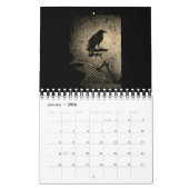 ブラック·クロウ·ヴィンテージ·バイク·カレンダー カレンダー (1月 2026)