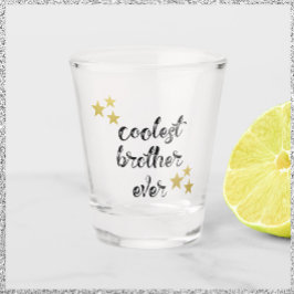 ブラック&クール金ゴールドブラザー ショットグラス