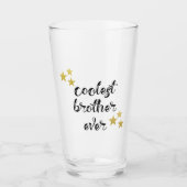 ブラック&クール金ゴールドブラザー タンブラーグラス (正面)
