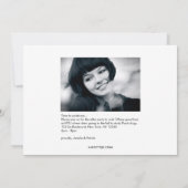 ブラック・グラード発表のタッセル・ワース・ザ・ハッスル 招待状 (裏面)