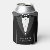 ブラック グルームズメン クーラー ギフト 缶クーラー (缶裏面)