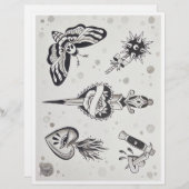 ブラック&グレーバイローレンカルドウェル (正面/裏面)