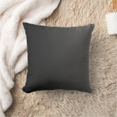 ブラック&グレー装飾用クッション クッション (ブランケット)
