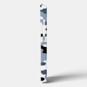 ブラック&グレー迷彩柄 Case-Mate iPhoneケース (裏面 / 左)