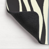 ブラック、グレー、クリームで引き出し マウスパッド (コーナー)