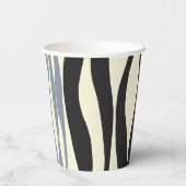 ブラック、グレー、クリームで引き出し 紙コップ (裏面)