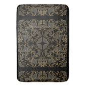 ブラック、グレー、金ゴールド バスマット (正面縦)