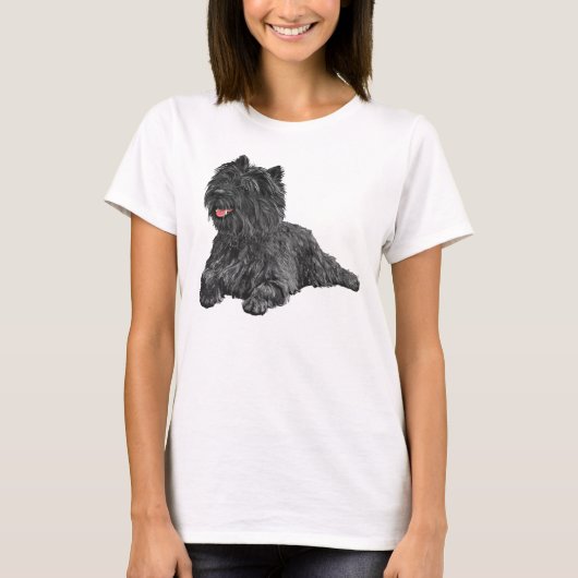 ブラック・ケアン・テリア Tシャツ (正面)