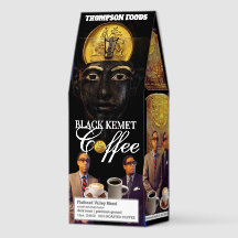 ブラック ケメット 3 コーヒー、340g袋、ダークロースト、