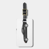 ブラック・コルベット ラゲッジタグ (正面縦)