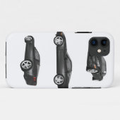 ブラック·コルベット Case-Mate iPhoneケース (裏面(横))