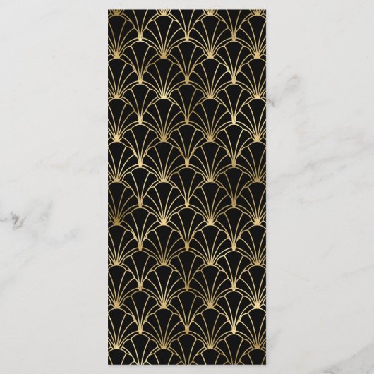 ブラック&ゴールダーツデコファムパタ結婚ーン メニュー (裏面)