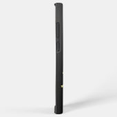 ブラック&ゴールデンイエローサムスンギャラクシーS23電話🥇 SAMSUNG GALAXYケース (右側面)