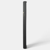 ブラック&ゴールデンイエローサムスンギャラクシーS23電話🥇 SAMSUNG GALAXYケース (左側面)