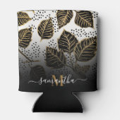 ブラック&ゴールデンフローラ 缶クーラー (裏面)