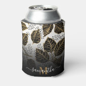 ブラック&ゴールデンフローラ 缶クーラー (缶裏面)