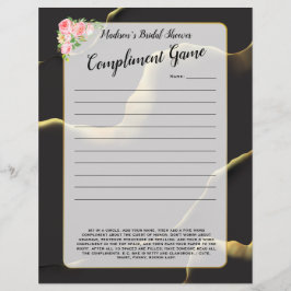 ブラック&ゴールデン💡モダン抽象芸術インキー油