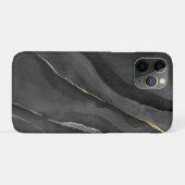 ブラック&ゴールドの自己発見 Case-Mate iPhoneケース (裏面(横))