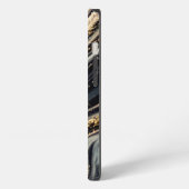 ブラック＆ゴールド抽象画 Case-Mate iPhoneケース iPhone 13ケース (左側面)