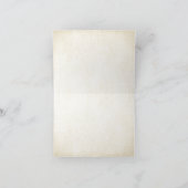 ブラック＆ゴールド グリッター デザイン ありがとうカード サンキューカード (内部)