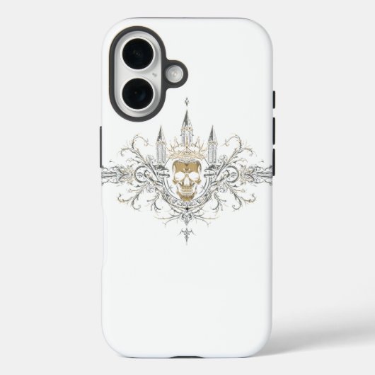 ブラック&ゴールド コレクション Case-Mate iPhoneケース (裏面)