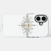 ブラック&ゴールド コレクション Case-Mate iPhoneケース (裏面 (横))