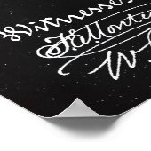 ブラック |サクソフォン特許 ポスター (角)