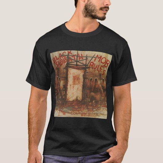 ブラック・サバス - モブ・ルールズ Tシャツ (正面)