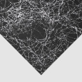 ブラック&シルバースパイダーウェブズシックハローウィンパーティ 薄葉紙 (詳細)