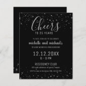 ブラック・シルバー応援結婚～25周年 (正面/裏面)