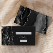 ブラック・シルバー・アゲ結婚ートの護衛 プレイスカード