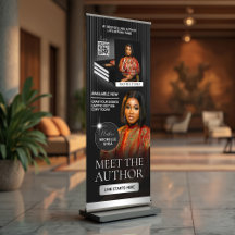 ブラック&シルバー Meet The Author 本のプロモーション