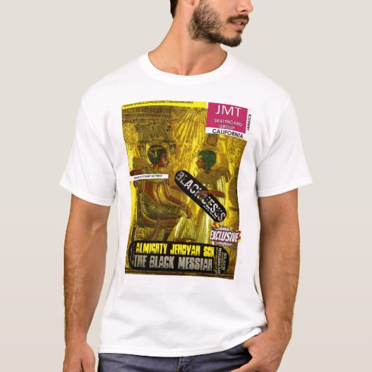 ブラック・ジーザス JMT スケートボード Tシャツ (正面)