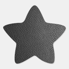 ブラック スネークスキン 星シール