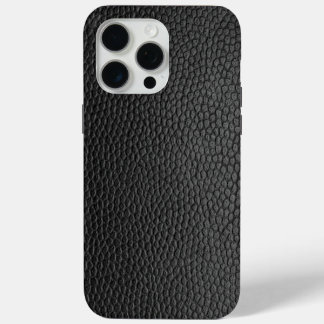 ブラック スネークスキン iPhone 15 PRO MAXケース