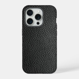 ブラック スネークスキン iPhone 15 PROケース