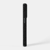 ブラック スネークスキン  iPhoneケース (右側面)