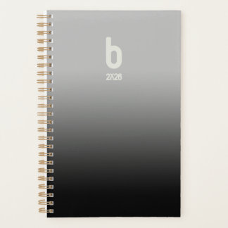 ブラック スパイラルプランナー – 2026 ブレス プランナー手帳