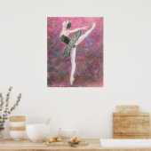 ブラック・スワン アートプリント ポスター (キッチン)