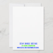 ブラック スワール グランジ, パーティータイム！, メイソンの16歳の誕生日... 招待状 (裏面)