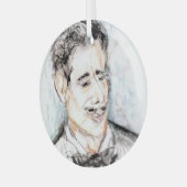 ブラック・タイア事件 ガラスオーナメント (正面左)