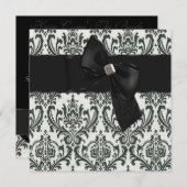 ブラック・タイア事件 招待状 (正面/裏面)