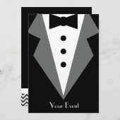 ブラック・タイア事件 招待状 (正面/裏面)