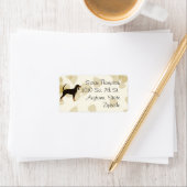 ブラック&タンコンハウンドオンタン葉 ラベル (インサイチュ)