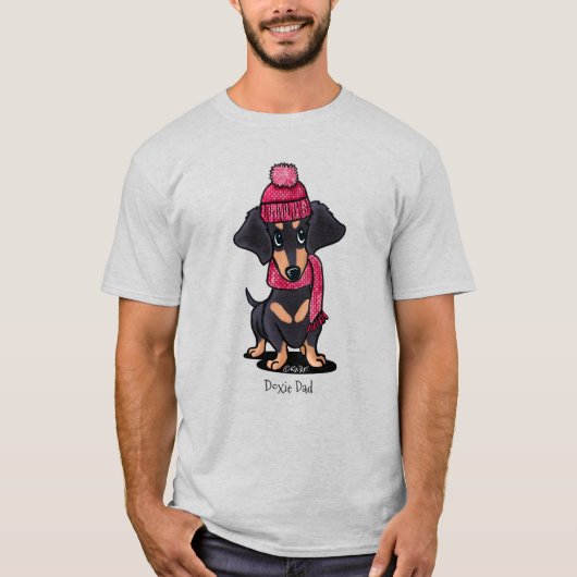 ブラック&タンダシュント Tシャツ (正面)